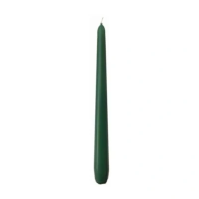 Image de Prices Candles TDC005089 Lot de 50 chandelles Coniques Vert Sapin, 24.5 cm