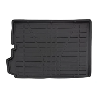 Image de Tapis de Coffre sur Mesure pour C4 Grand Picasso Depuis 2014, Noir, Antidérapant, Bord Haut, Toutes Saisons, Adapté Animaux Compagnie