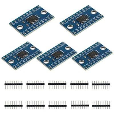 Image de EPLZON TXS0108E convertisseur de Niveau logique Duplex intégral Haute Vitesse 8 Voies 3,3 V 5 IIC Module bidirectionnel Compatible avec Raspberry Pi et Arduino (Lot pièces)