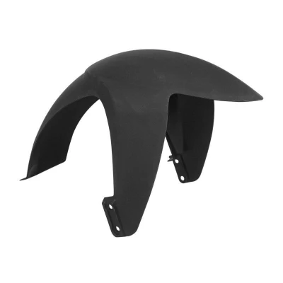 Image de garde boue scoot av compatible avec peugeot 50 ludix 10 pouces noir mat