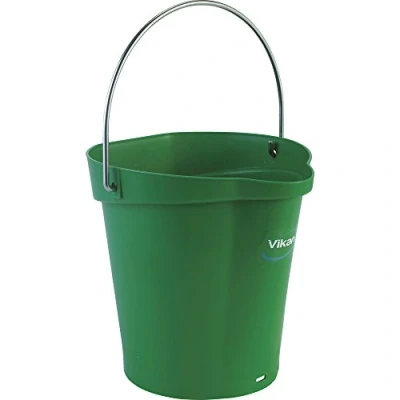 Image de Seau Vikan vert, 6 L, Convient aux l&#039;élevage d&#039;animaux