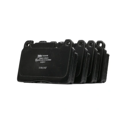 Image de VALEO 302448 Jeu de plaquettes frein Essieu avant contact signal d&#039;usure exclu avec tôle anti bruit AUDI: Q5