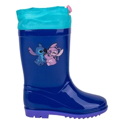 Image de STITCH Bottes de Pluie en PVC Bleu, Multicolore, Taille Unique, Unique