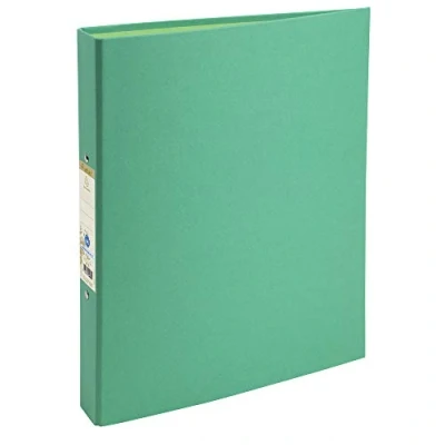 Image de Exacompta réf. 54983E 1 Classeur rigide rembordé Forever 2 anneaux ronds diamètre 30 mm Dos 40 Dimensions extérieures : 32 x 26 cm Format à classer A4 Coloris vert foncé