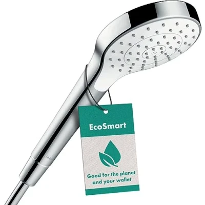 Image de hansgrohe Croma S Douchette à main 110 1jet EcoSmart 9 l/min, blanc/chromé, 26805400