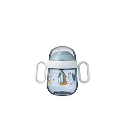 Image de Mepal Gobelet d&#039;apprentissage anti fuites Mio 2.0 Little Dutch à partir de 6 mois pour bébé 200 ml Sailors Bay
