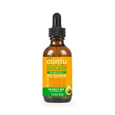 Image de Cantu, Fortified, Hair and Scalp Oil with Biotin, Tea Tree, Peppermint, Avocado, 2 fl oz (59 ml)