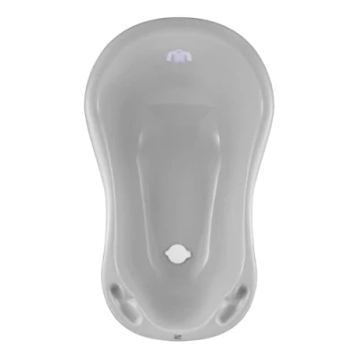 Image de Hylat Baby Baignoire de bébé avec bouchon Certificat TÜV Rheinland stable et confortable, idéale pour un bain sûr pendant les premiers 12 mois Collection Lite