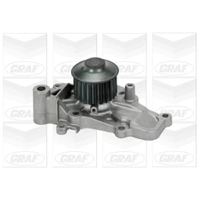 Image de GRAF PA799 Pompe à eau 24 avec joint d&#039;étanchéite mécanique Tôle d&#039;acier 59,85 pour transmission par courroie de distribution