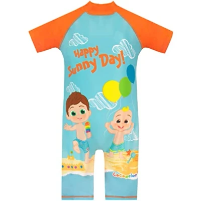 Image de CoComelon Garçons Maillot de Bain JJ Multicolore 4 5 Ans
