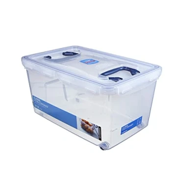 Image de Lock&amp;Lock 2059103 Boîte hermétique PP Classic rectangulaire avec poignée 21l, Plastique, transparent