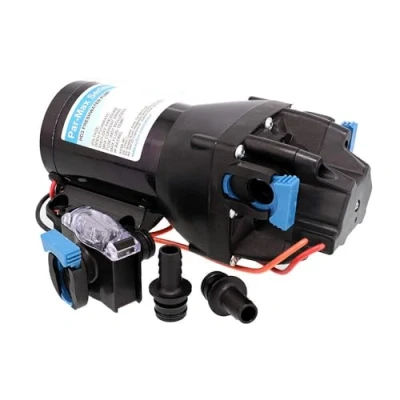 Image de Jabsco Q301J 115S 3A, ParMax HD3 12V 3GPM 40PSI Pompe de distribution d&#039;eau douce robuste