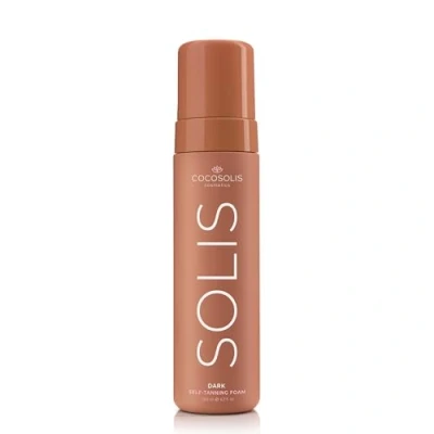 Image de COCOSOLIS SOLIS Dark autobronzant foncée visage et corps, mousse pour un bronzage riche, naturel longue durée, au DHA végétal (200 ml)