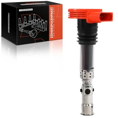 Image de Frankberg 1x Bobine d&#039;allumage Compatible avec A4 8E2 2.0L 3.0L 2000 2004 8EC 2006 Avant 8E5 2001 Cabriolet A6 A8 Remplacer# 06C905115E