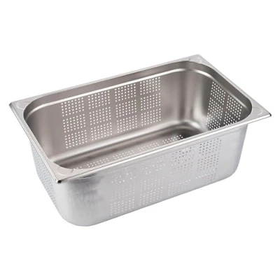 Image de APS 81910 Récipient GN 1/1, perforé, en acier inoxydable gastronorme, dimensions 325 x 530 mm/hauteur 200 mm