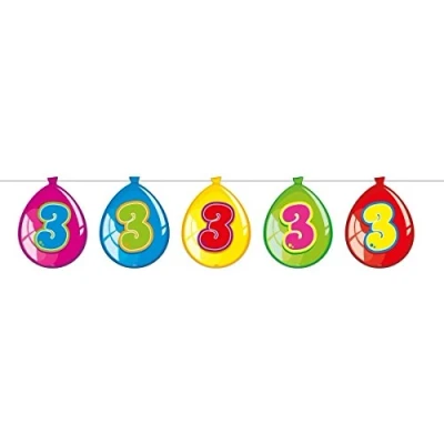 Image de Ligne drapeau Pendulum Balloon Forme 3 ans 10 mètres