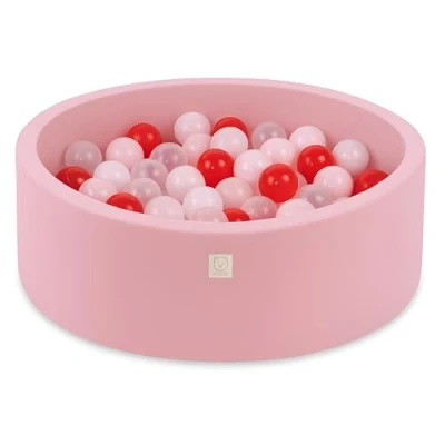 Image de MISIOO Piscine à balles intelligente Pour chambre d&#039;enfant 200 Jouet Lavable en machine Certifié Öko Tex 90 x 30 cm