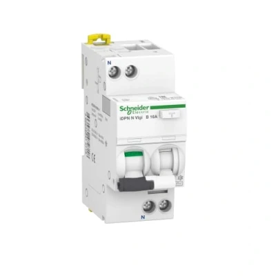 Image de SCHNEIDER Elec PBT Dit 51 24 Commutateur iDPN neutre Vigi 16 A b 30 mA Type Blanc