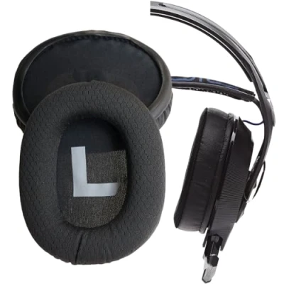 Image de V MOTA Rig 800 Series Coussinets compatibles avec Plantronics PRO HS, HX, HC, HD, LX (tissu en maille, 1 paire)