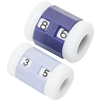 Image de Prym Rotally Row Counter, Dark/Light Blue, 19.5 x 1.7 7 cm