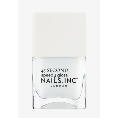 Image de Nails Inc FIND ME in FULHAM Quick Drying Nagellack Leuchtendes Weiß Schnelltrocknend 45 Sekunden Nagelstärkend mit Hexanal, Kalzium, Magnesium Cruelty Free Perfekte Maniküre