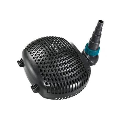 Image de Aquaforte Pompe de BassinFiltre Ec 5000 5 m3H, Hauteur Refoulement 3m, 26Watt, Noir Convient pour l&#039;eau Douce et Salée les Cours D&#039;eau, Cascades, Filtres, etc.