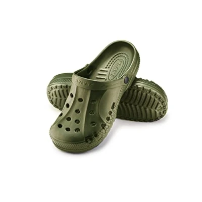 Image de ESTRO Sabots Homme Clogs Femme Unisexe Sabot Jardin Mules Plastique Léger Gomme A78 (40, Vert)