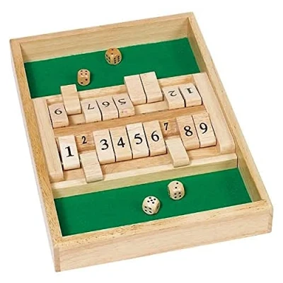 Image de Goki 2041491 Jeu D&#039;Action Et De Réflexe Double Shut The Box