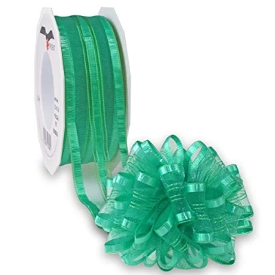 Image de Präsent Venedig Ruban en Polyester Vert 12 x 4 cm