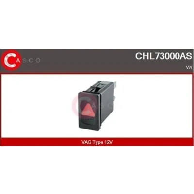 Image de CASCO CHL73000AS Interrupteur de signal détresse 6pôle 12V VOLKSWAGEN: Passat B5 GP Break, Berline, Berline