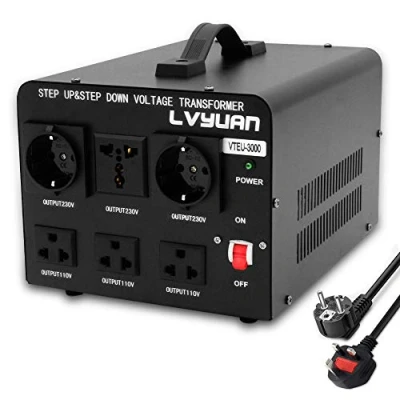 Image de Convertisseur de tension 3000 VA 110 V USA 3000W In: 110V ou 220V Sortie : et Cantonape W