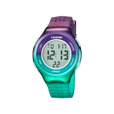 Image de CALYPSO Montre Unisexe K5841, Vert, Violet