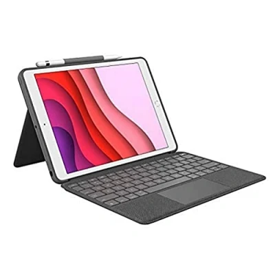 Image de Logitech Combo Touch QWERTY Italien Smart Connector Graphite Neuf