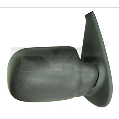 Image de Rétroviseur extérieur Tyc 328 0028 gauche noir plain, pour ajustage électrique des rétroviseurs RENAULT: Kangoo I, I Express
