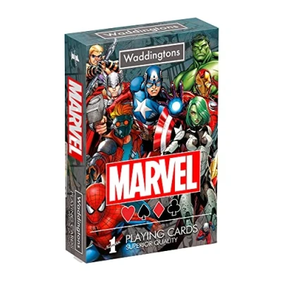 Image de Winning Moves Jeu de 54 cartes Marvel société Jeux A partir 4 ans Version française