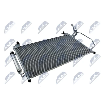 Image de NTY CCS MZ 015 Condenseur De Clim avec déshydrateur Aluminium MAZDA: CX 7 (ER) 2.5 MZR, 2.2 MZR CD AWD, 2.3 DISI Turbo DISi, AWD