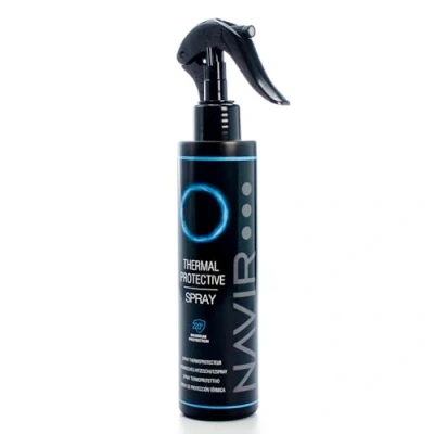 Image de NAVIR Profesional Spray protecteur thermique pour les cheveux Protège vos de la chaleur du fer et sèche Protection maximale jusqu&#039;à 220 C 175 ml