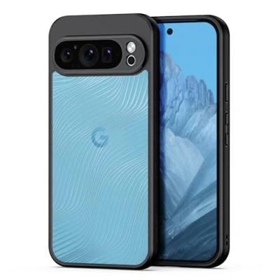 Image de DUX DUCIS [Aimo Series Coque, conçu pour Google Pixel 9 Pro XL, étui magnétique de téléphone Noir