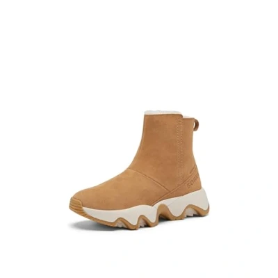 Image de Sorel Femme Kinetic Impact Short Boot WP Botte Tendance, Tawny Buff/Gum 17, 37 EU