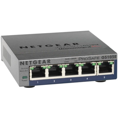 Image de NETGEAR 5 Port Gigabit Ethernet Switch Non géré Noir Neuf