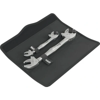 Image de Wera 05020340001 6006 Joker 2 Set 1 Clés double fourche auto ajustables, pièces