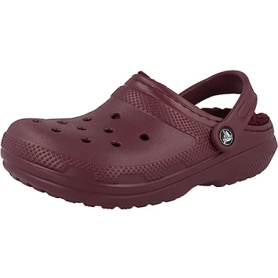 Image de Crocs Sabots Classiques doublés Unisexes, Garnet, 36/37 EU