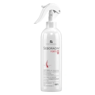 Image de Seboradin Leave In Après Shampooing Conditioner Spray Cheveux Sans Rinçage Alcool Silicone Fortifiant Hydratant Démêlant Forte 200 ml
