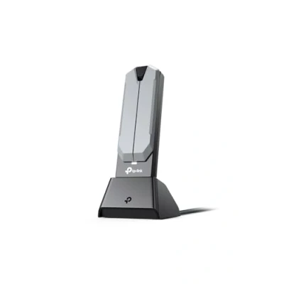 Image de TP Link Clé WiFi 7 Puissante BE6500 à Gain élevé Archer TBE400UH, Adaptateur Réseau sans Fil avec 2,4 GHz, 5 USB3.0, Antennes Doubles élevé, WPA3, Windows 11/10