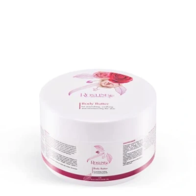 Image de Ros&#039;Line beurre corporel 350 ml pour soigner, apaiser et hydrater la peau, à l&#039;huile de rose Bulgarie