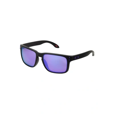 Image de Oakley Holbrook Lunettes de soleil, Taille: One Size, Matte black/prizm violet