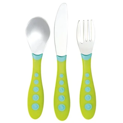 Image de Tigex Collection Colors Set de 3 Couverts Inox