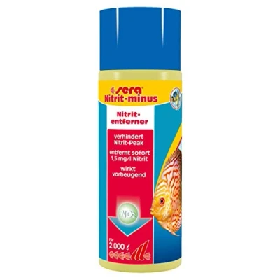 Image de SERA 32300 Nitrit Minus ML Enlève immédiatement la quantité de nitrites 1 à 5 MG/l d&#039;eau l&#039;aquarium.