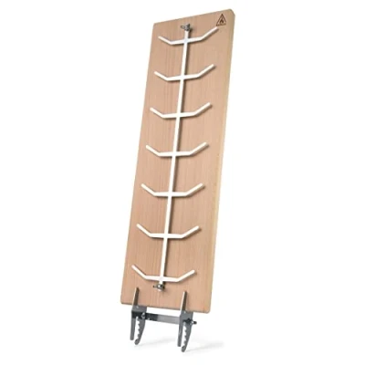Image de Bargen Premium Grande Planche à Saumon avec Support Stable en hêtre pour Fumer ou Griller (Set de 1)