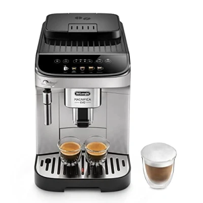 Image de De&#039;Longhi Magnifica Evo Machine a Café Grain ECAM292.33.SB, Expresso et Cappucino, Argent [Exclusif Amazon], Cafè